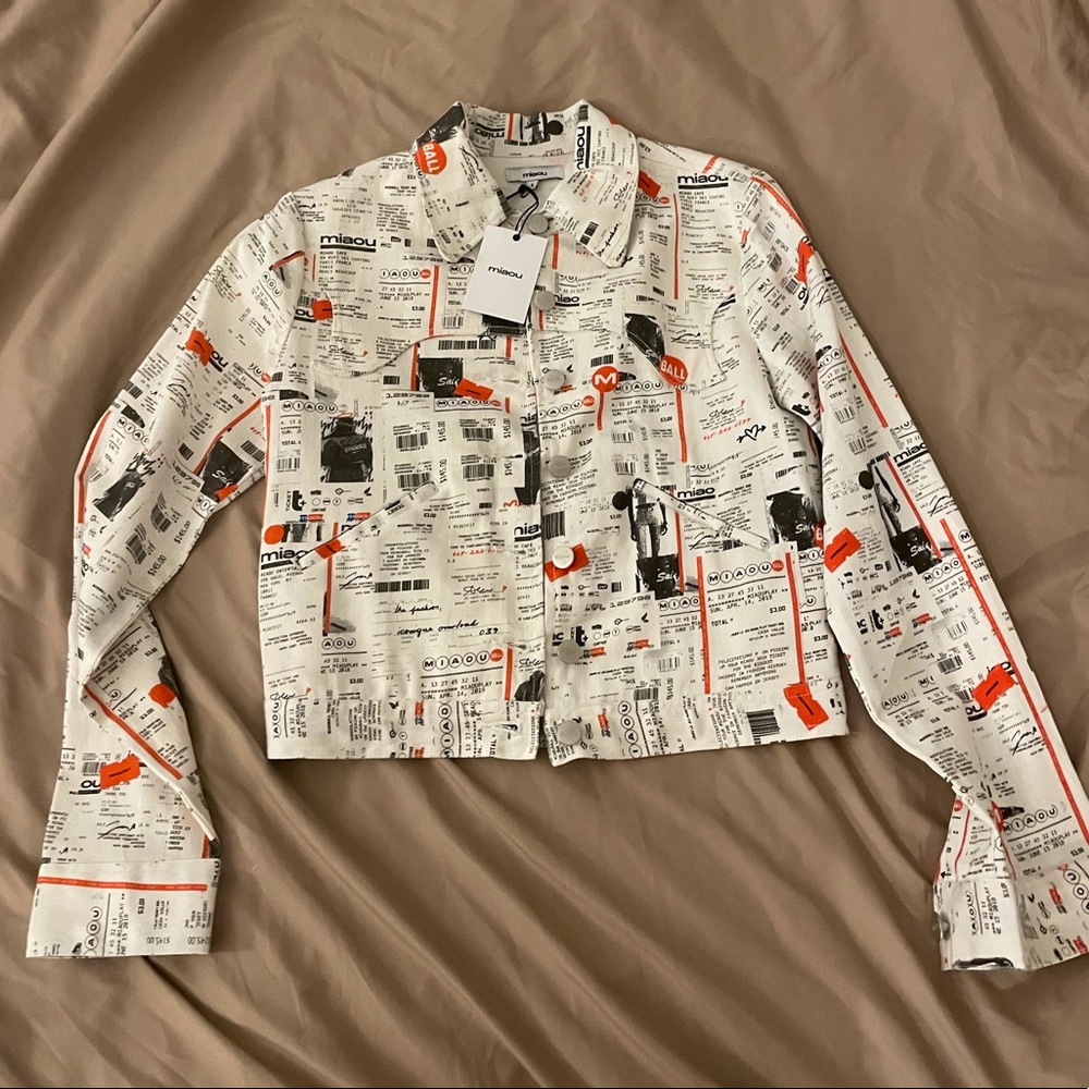 Miaou Lex Newspaper Jacket